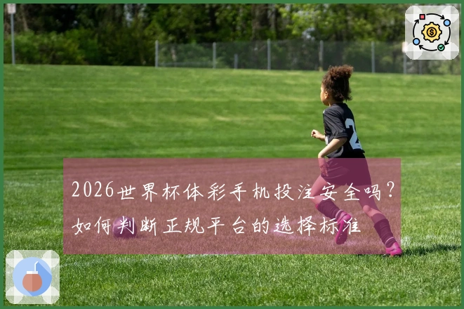 2026世界杯体彩手机投注安全吗？如何判断正规平台的选择标准