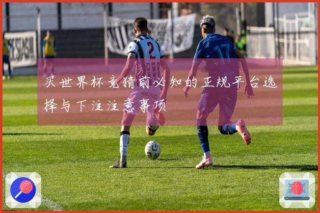 买世界杯竞猜前必知的正规平台选择与下注注意事项