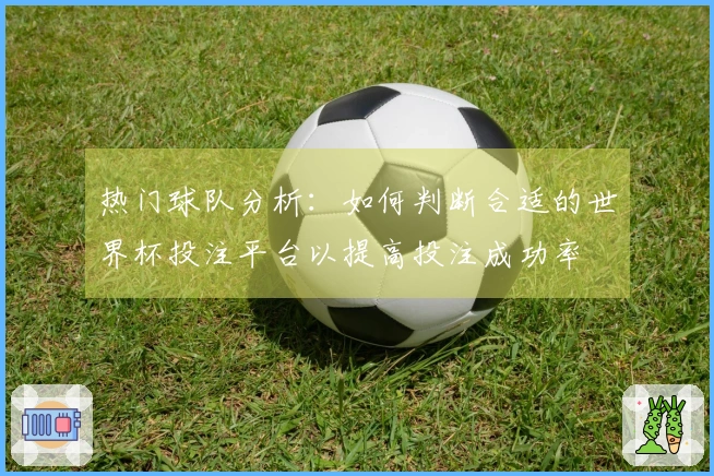 热门球队分析：如何判断合适的世界杯投注平台以提高投注成功率