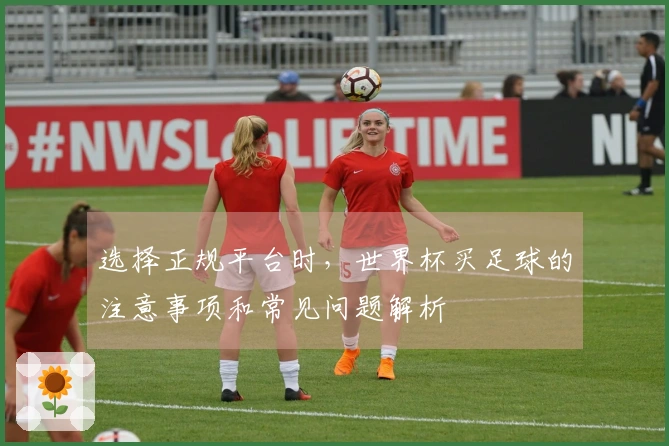 选择正规平台时，世界杯买足球的注意事项和常见问题解析
